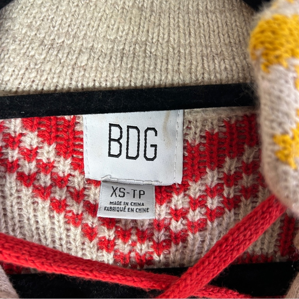 Urban Outfitters BDG Rian Lace-Up Sweater - Picture 5 of 5